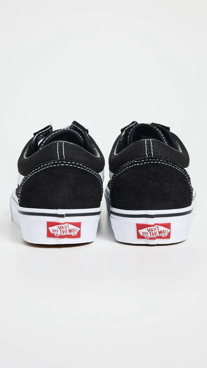Детские спортивные кроссовки Vans Classic Unisex для скейтбординга, черно-белые — фото 3