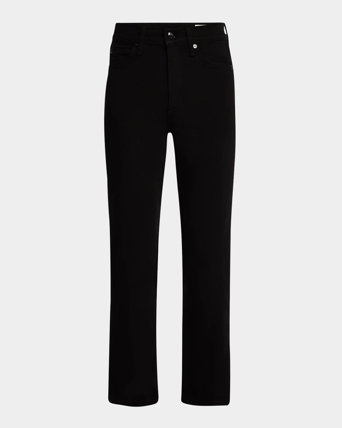 

Узкие джинсы до щиколотки с высокой посадкой Flexi Wren Rag & Bone, черный