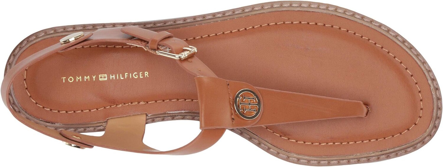 Сандалии на плоской подошве Bennia Tommy Hilfiger, цвет Light Brown LL — фото 2