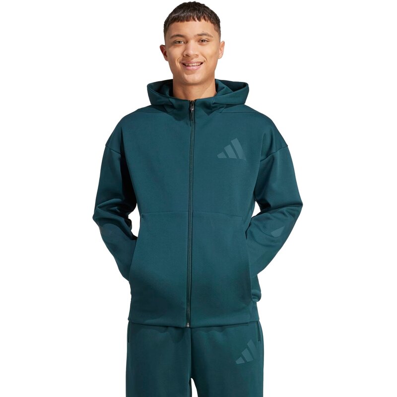 Hooded sweat new adidas zne zip-hoodie Adidas, цвет aurivy — фото 2