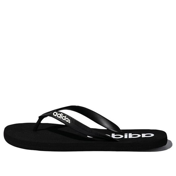 

Тапочки eezay flip flop black slippers Adidas, черный