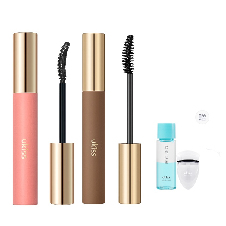 

Долговечная тушь для ресниц с эффектом базы для укладки, стойкая к смазыванию, завивающая и фиксирующая с 3D-эффектом 5г/5г*2/5г*3 UKISS
