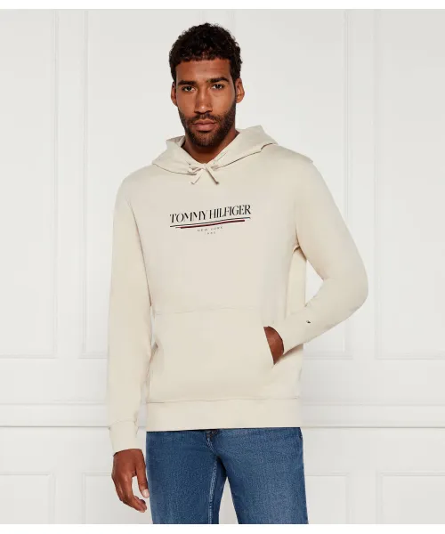 

Толстовка Regular fit Tommy Hilfiger, бежевый