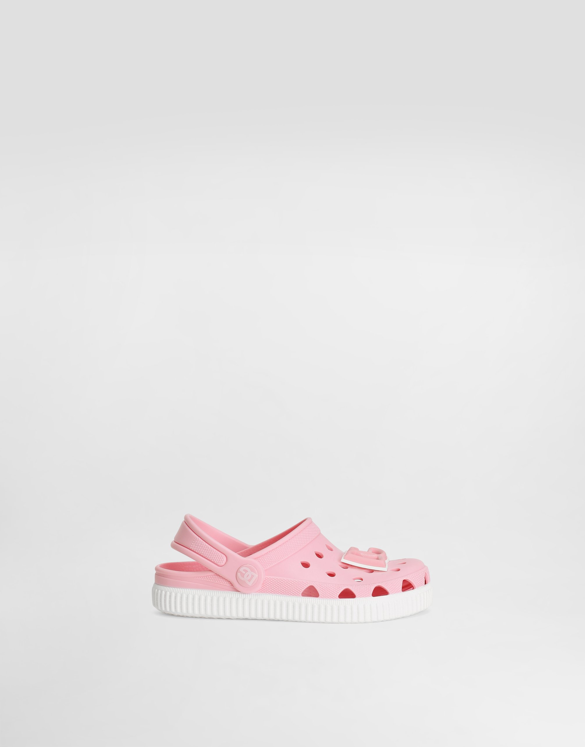 

Резиновые слипоны с логотипом DG Dolce&Gabbana, розовый