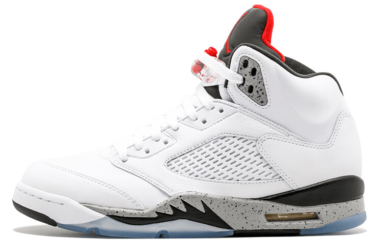 

Кроссовки JORDAN 5 Retro White Cement, Серый, Кроссовки JORDAN 5 Retro White Cement