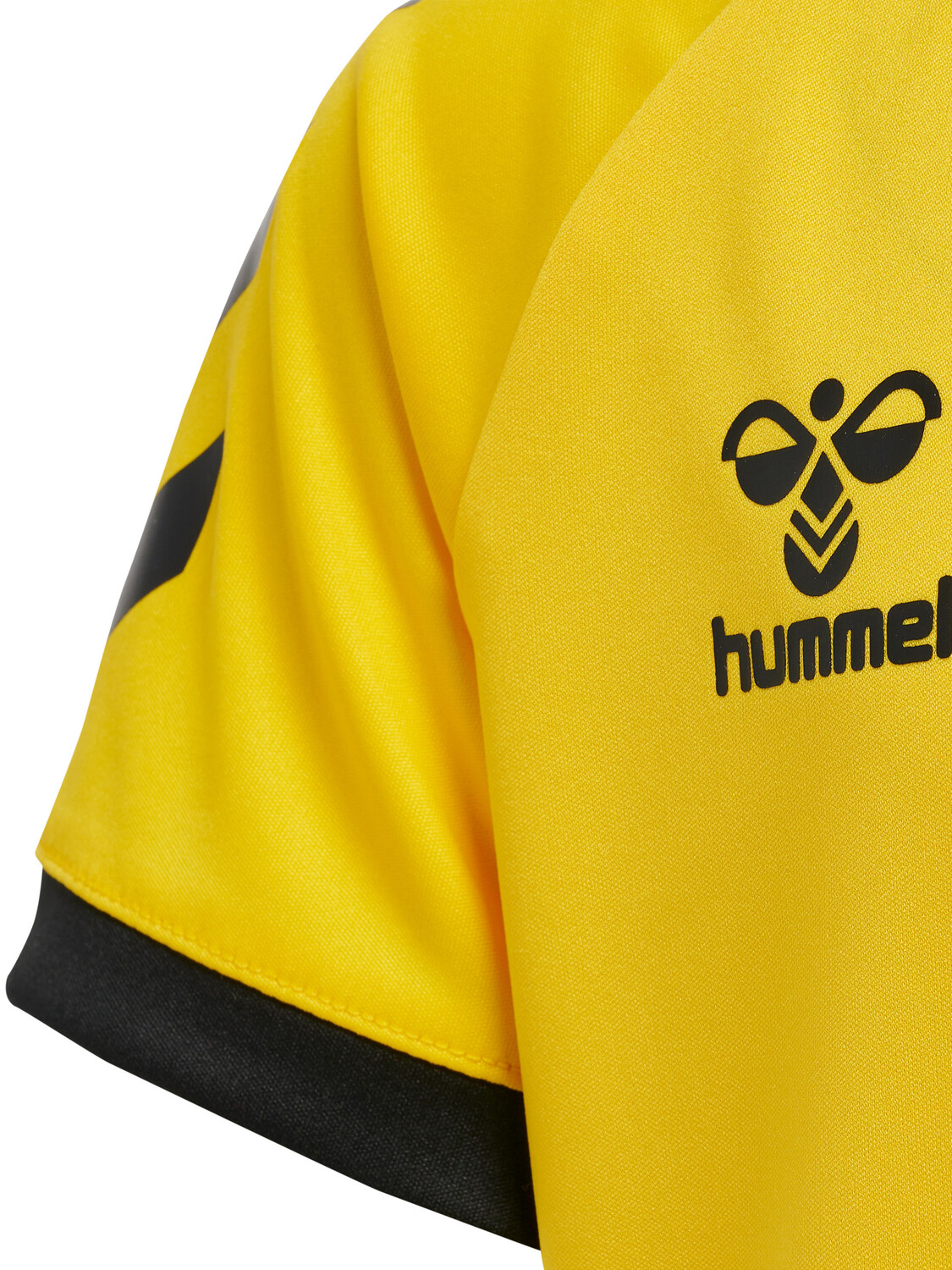 Футболка Hummel S/S Hmlcore Volley Tee Kids, цвет BLAZING YELLOW — фото 3