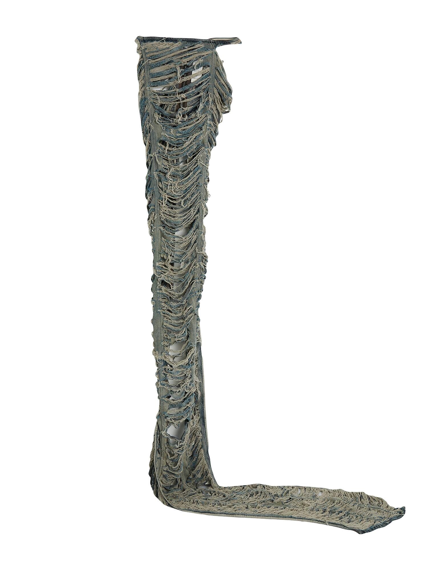 

Юбка макси Rick Owens, синий