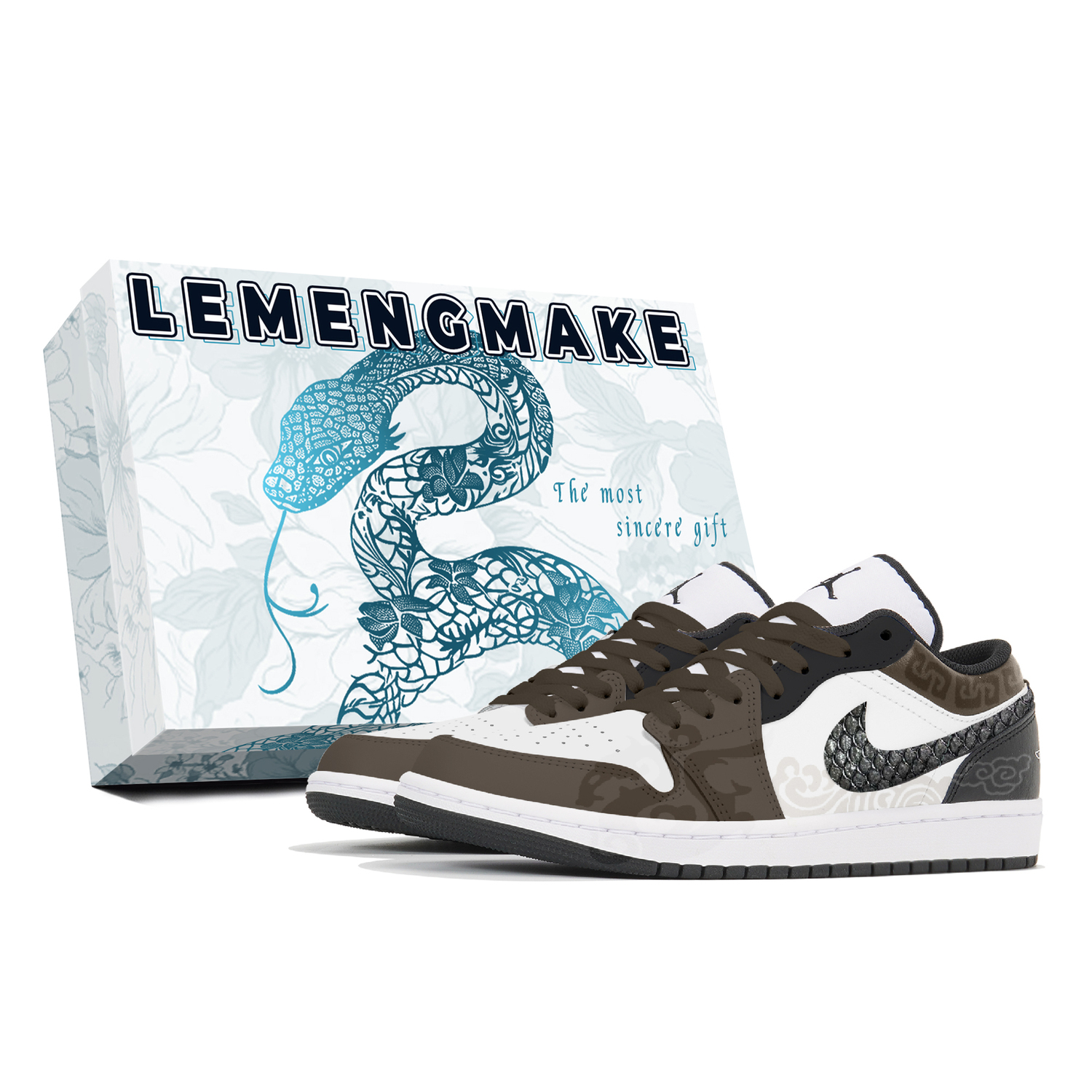 

Jordan Air 1 нескользящие устойчивые к истиранию кеды мужские black brown