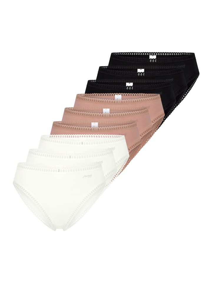 

Sloggi Трусы Briefs GO Crush в черном/кремовом/коричневом цвете