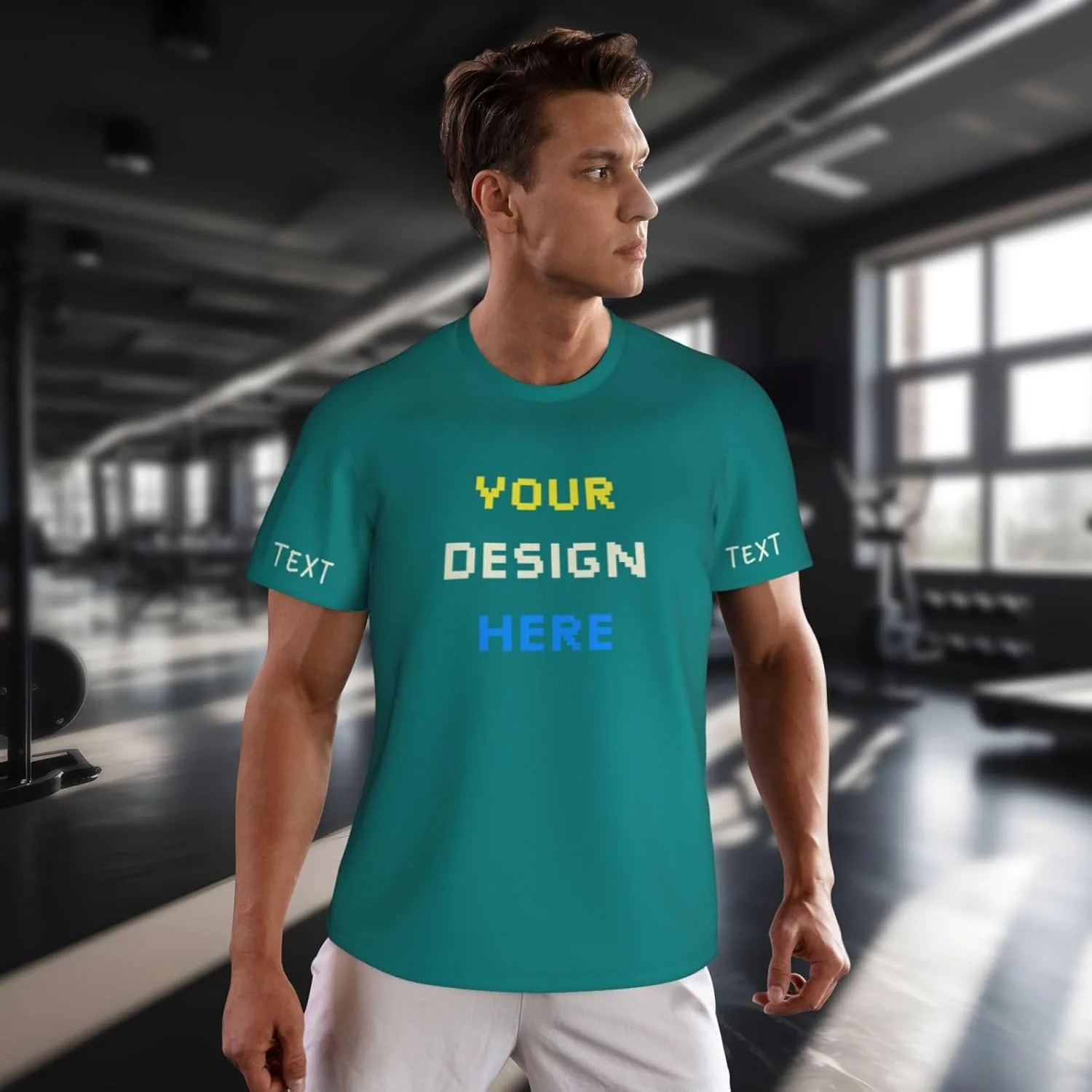 Футболка Custom с логотипом спереди и сзади — фото 3