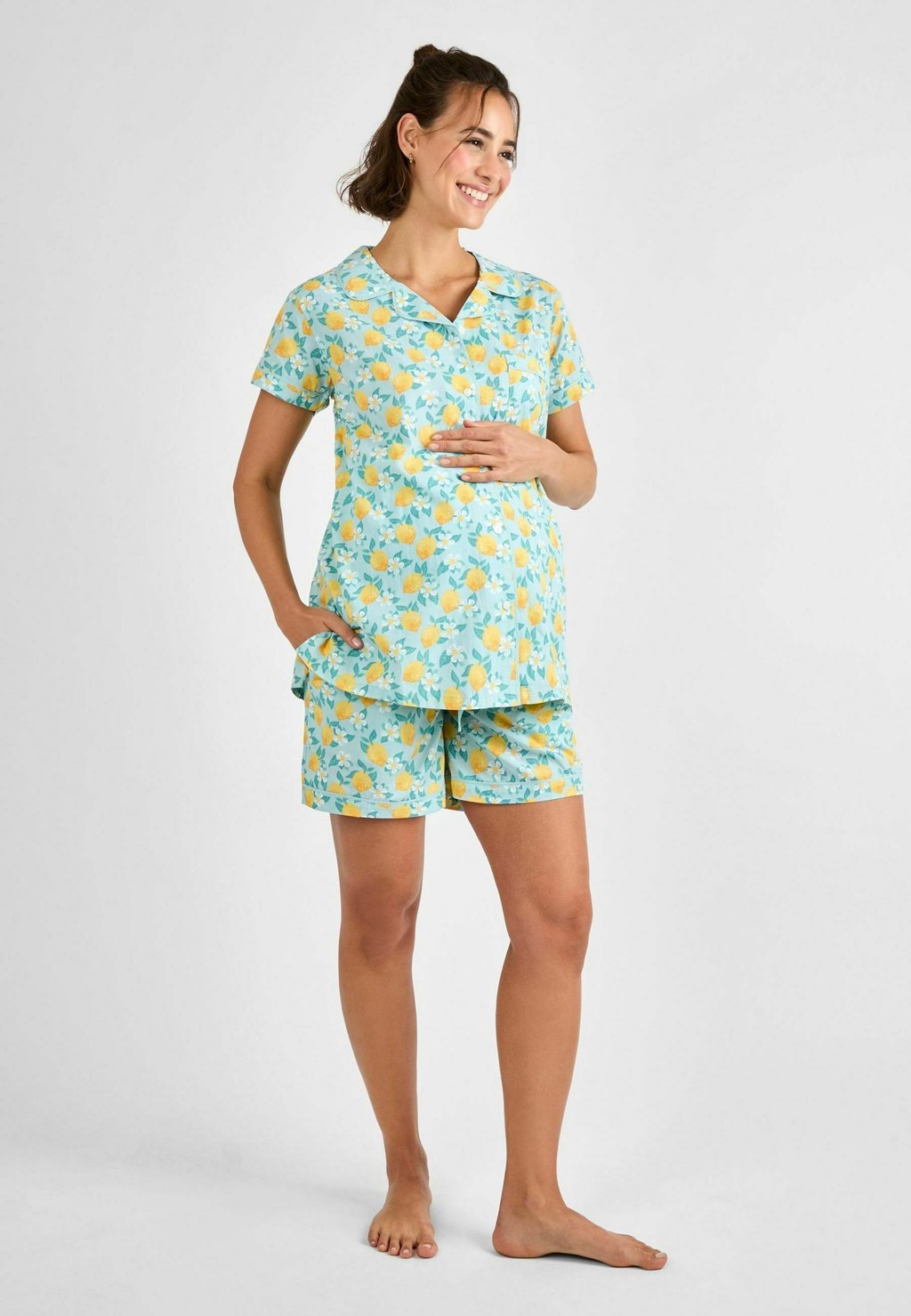 

Пижама LEMON PRINT MATERNITY SET - Pyjama set JoJo Maman Bébé, синий