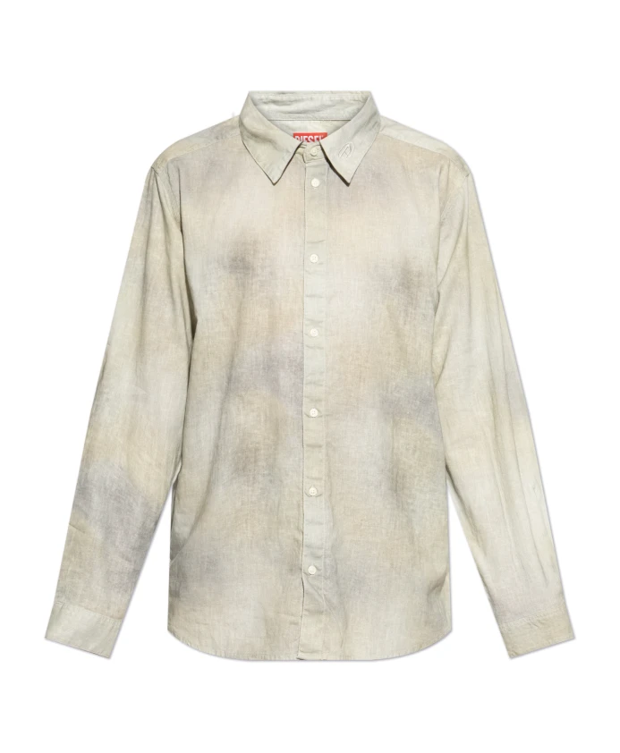 

Короткая футболка S-Leie Diesel, бежевый