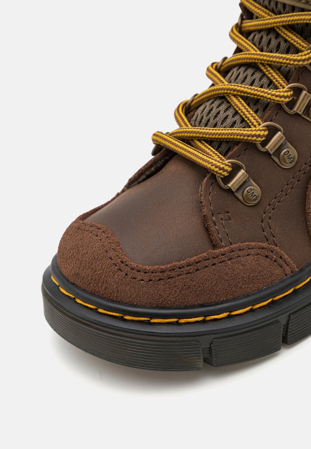 

Ботильоны на шнуровке RAFFE PANEL BOOT UNISEX Dr. Martens, темно-коричневый