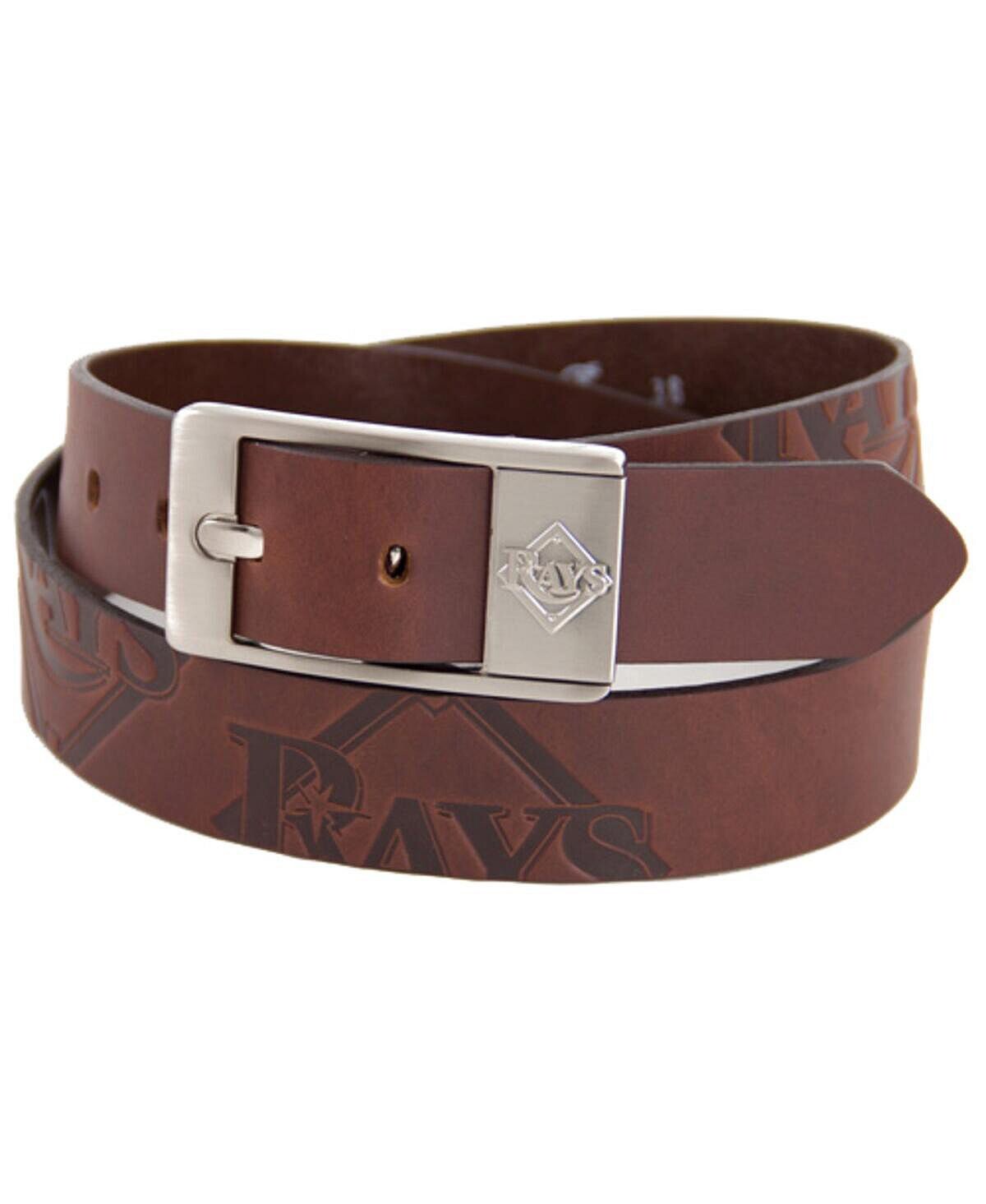 

Мужской кожаный ремень Tampa Bay Rays Brandish - коричневый Eagles Wings