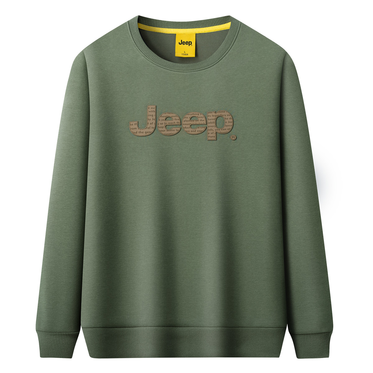 

Роскошный свитшот Wrangler Collection унисекс Jeep, зеленый