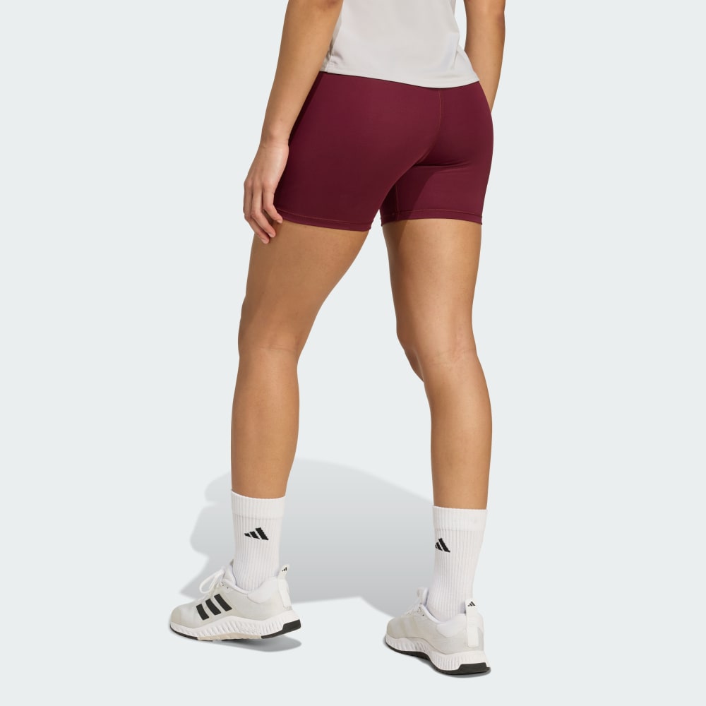 Спортивные шорты-леггинсы Adidas TECHFIT Volleyball Shorts, цвет Team Maroon 2 — фото 2
