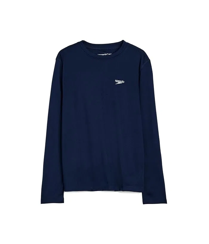 Футболка для плавания с длинным рукавом UV Swim Shirt Speedo Kids, Peacoat