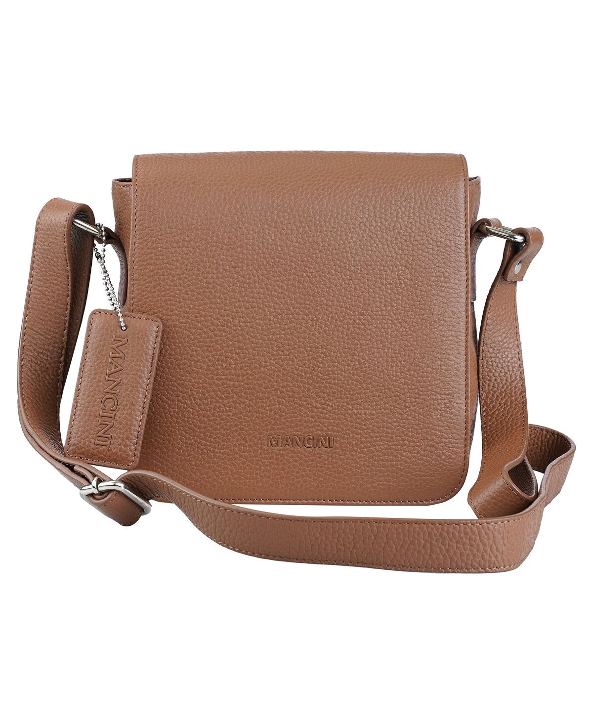 

Кожаная сумка через плечо Pebbled Collection Page Mancini