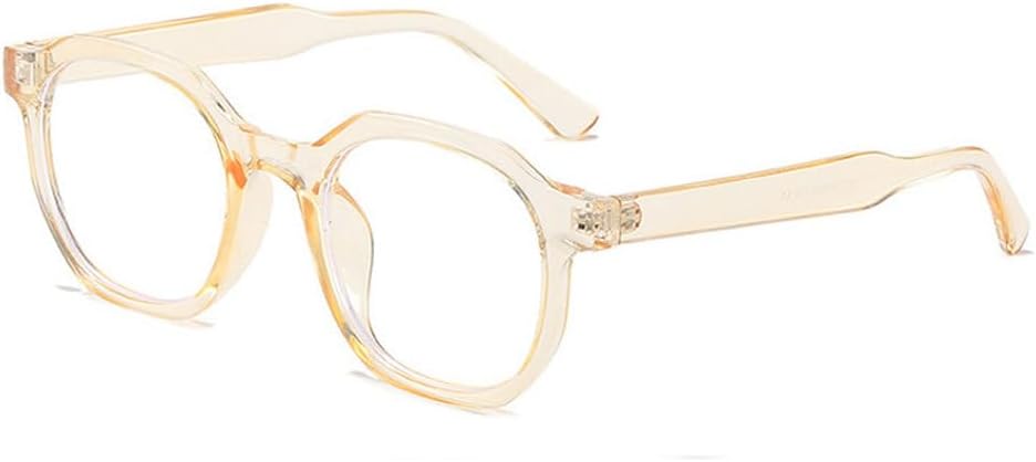 

Модные женские солнцезащитные очки в винтажном стиле, модные очки прозрачного цвета, бежевые очки, мужские солнцезащитные очки с защитой от УФ-излучения UV400 HVTVTLA, Champagne