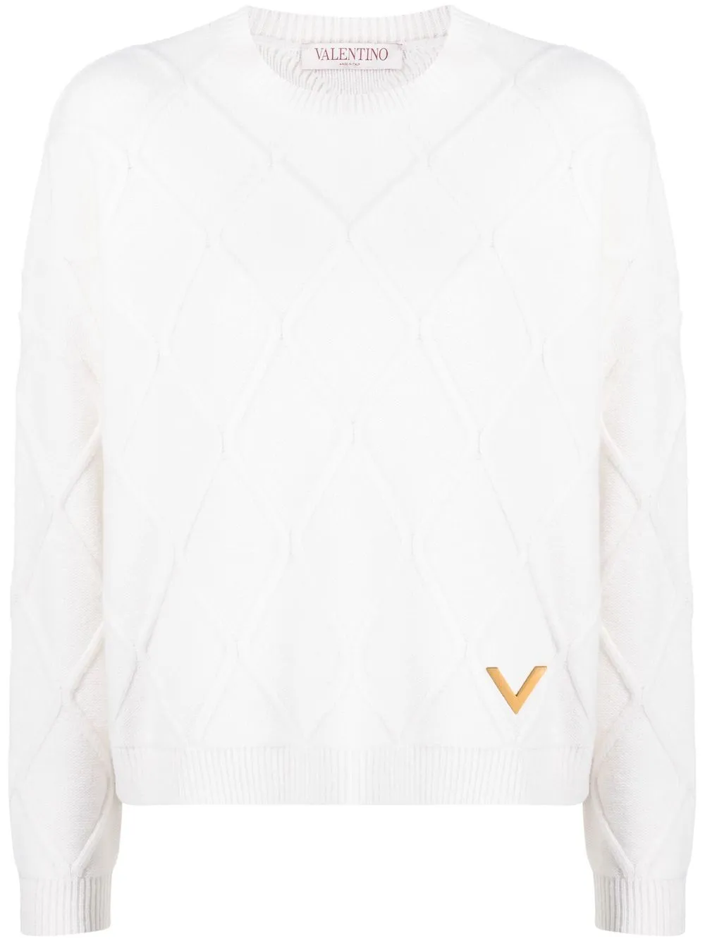 

Шерстяной джемпер VGold VALENTINO GARAVANI, нейтральный