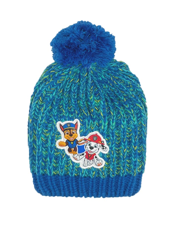

Шапка с помпоном Chase Marshall разноцветная Paw Patrol