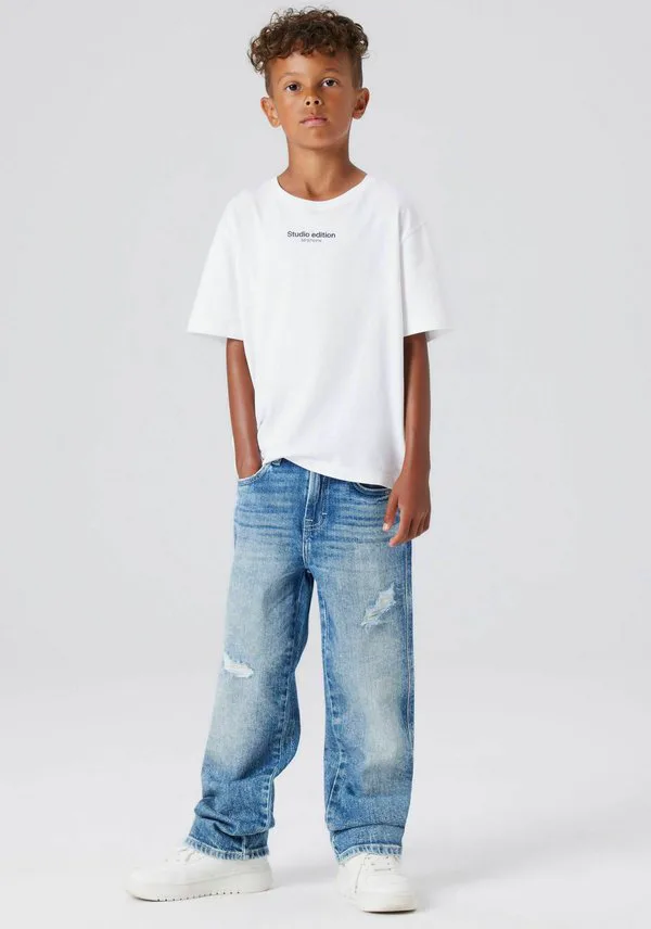 Джинсы прямого кроя Name It, Medium Blue Denim