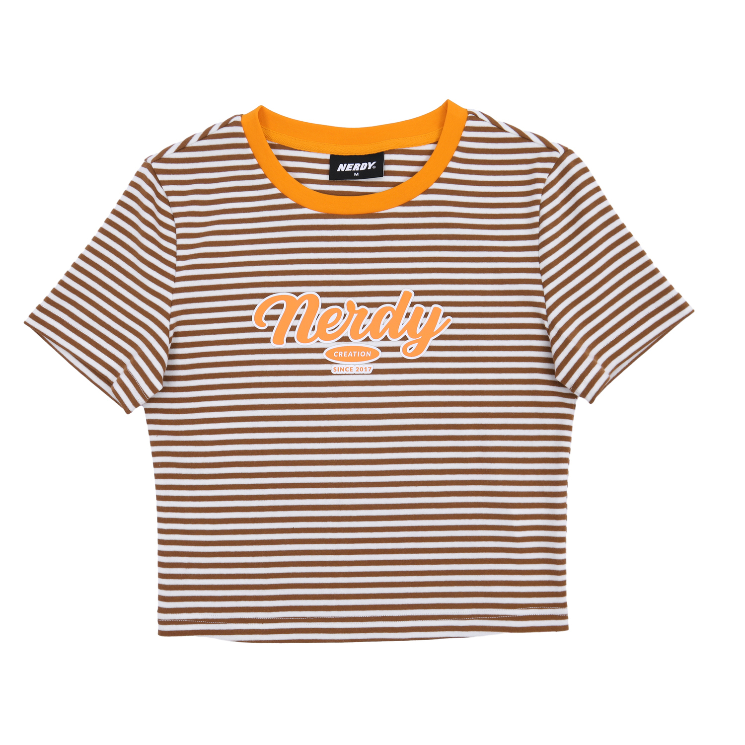 

Nerdy Футболка женская коричневая, Коричневый, Nerdy Футболка женская коричневая