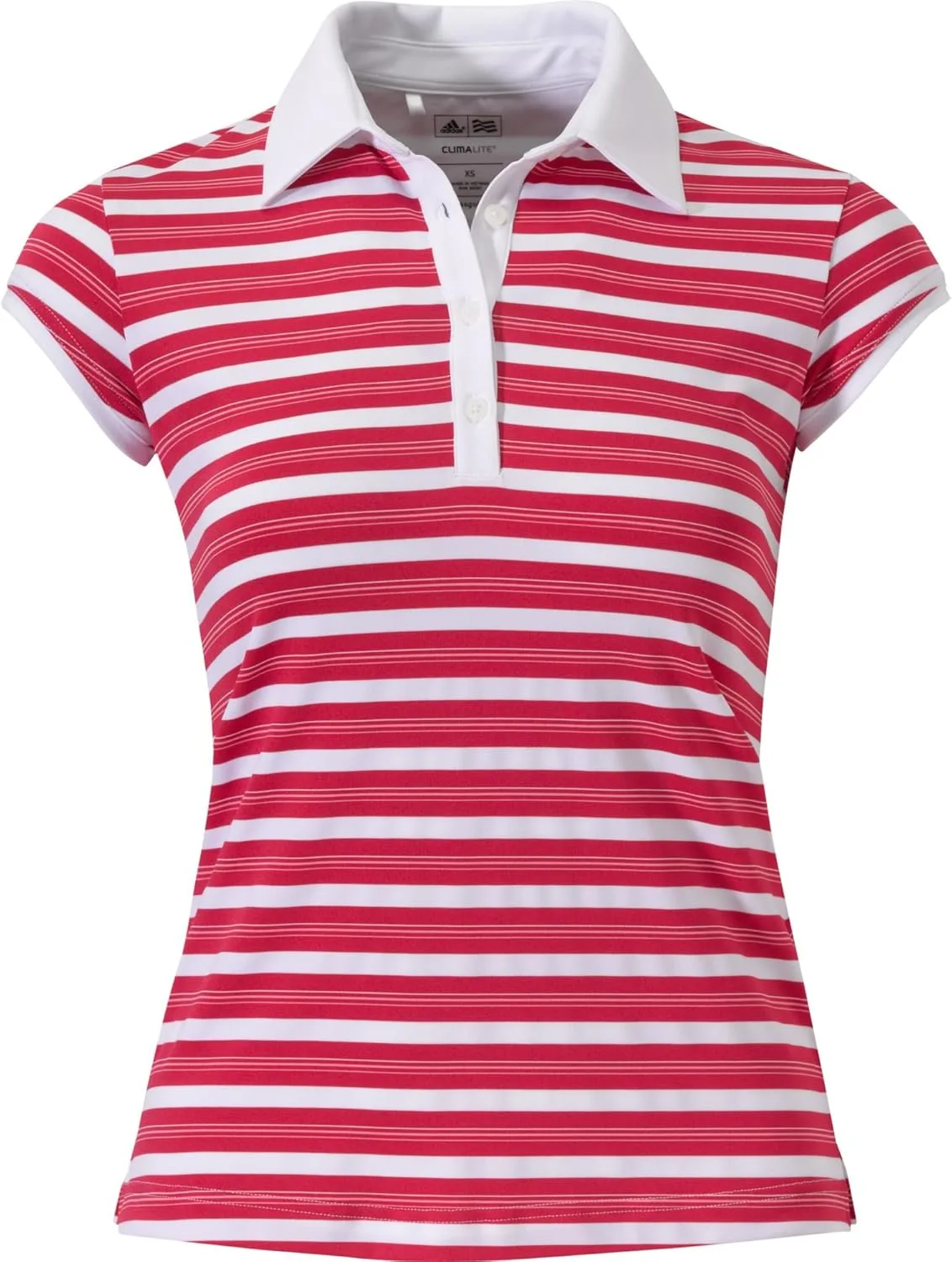 

Adidas Taylormade женская поло Climalite Merchandising Stripe