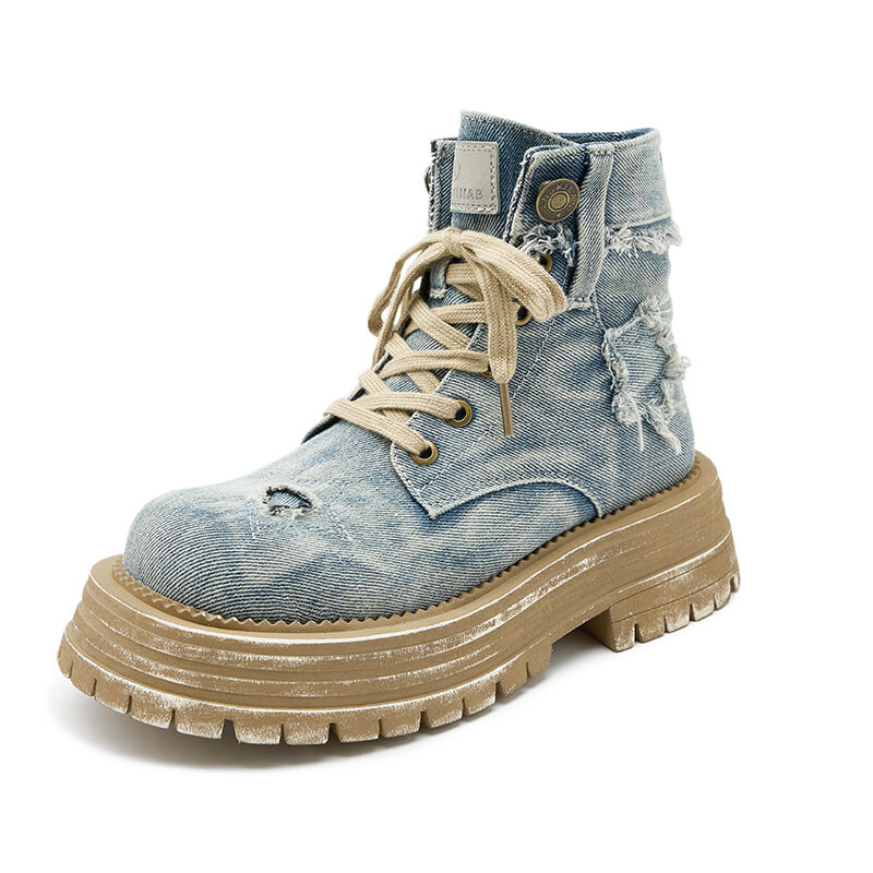 

Ботинки Martin Boot женские Roubini, синий