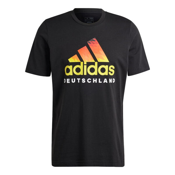 

Футболка Германия ДНК графика футболка Азия размеры Adidas, черный