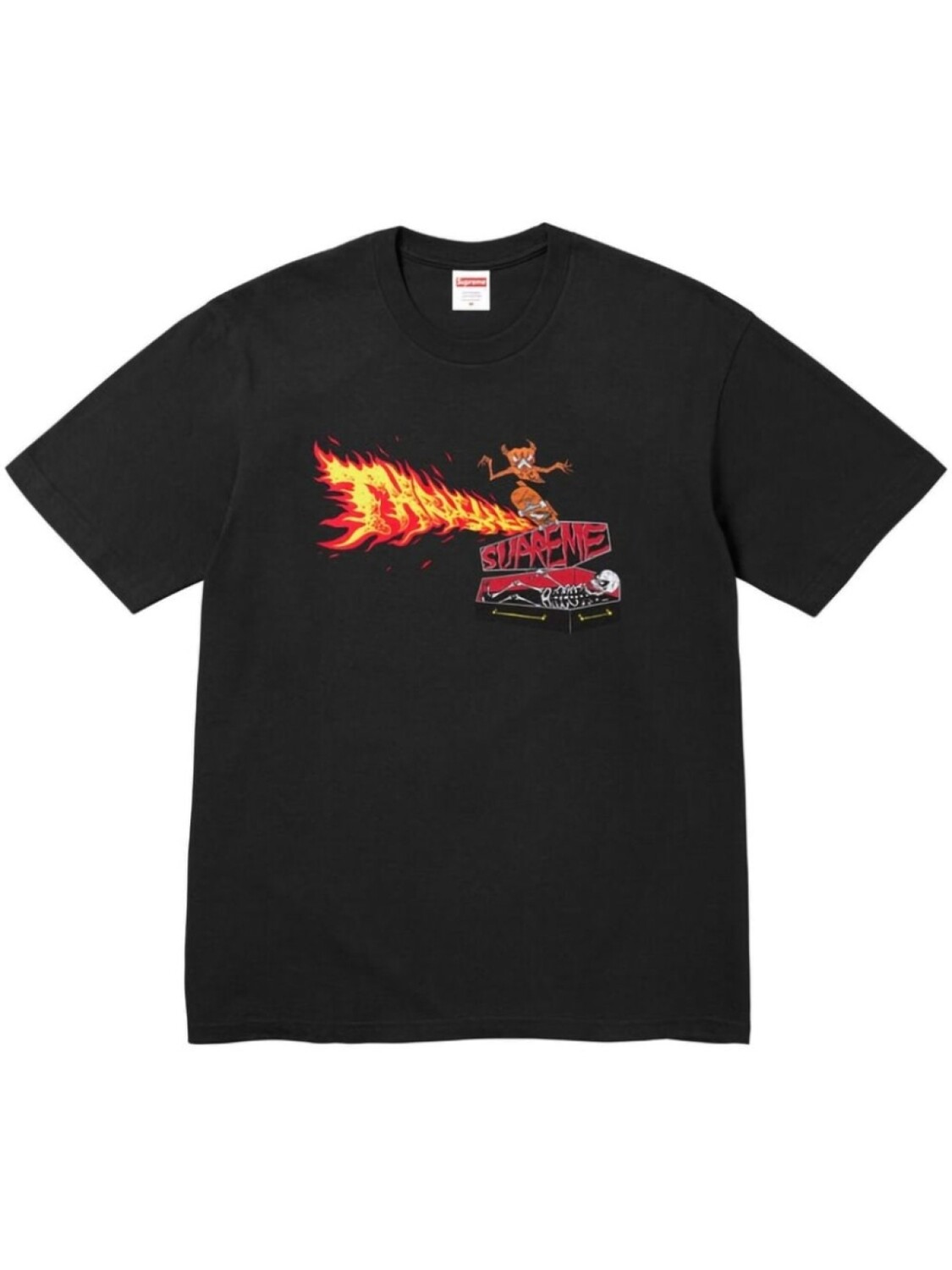 

Футболка Supreme x Thrasher Back Tail "Черная", черный