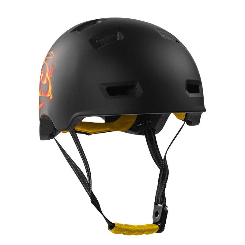 

Велосипедный шлем Crazy Safety, цвет mango/schwarz