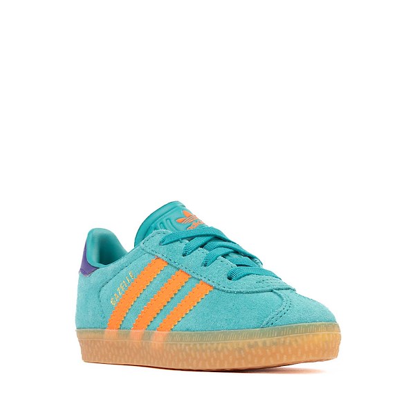 Кроссовки adidas Gazelle Comfort Closure Athletic Shoe, цвет Pure Teal/Impact Orange — фото 4