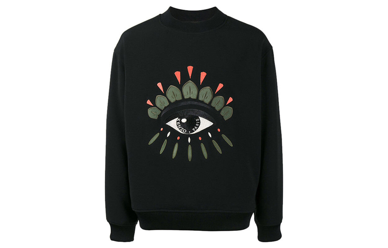 

KENZO Мужская толстовка, цвет Black
