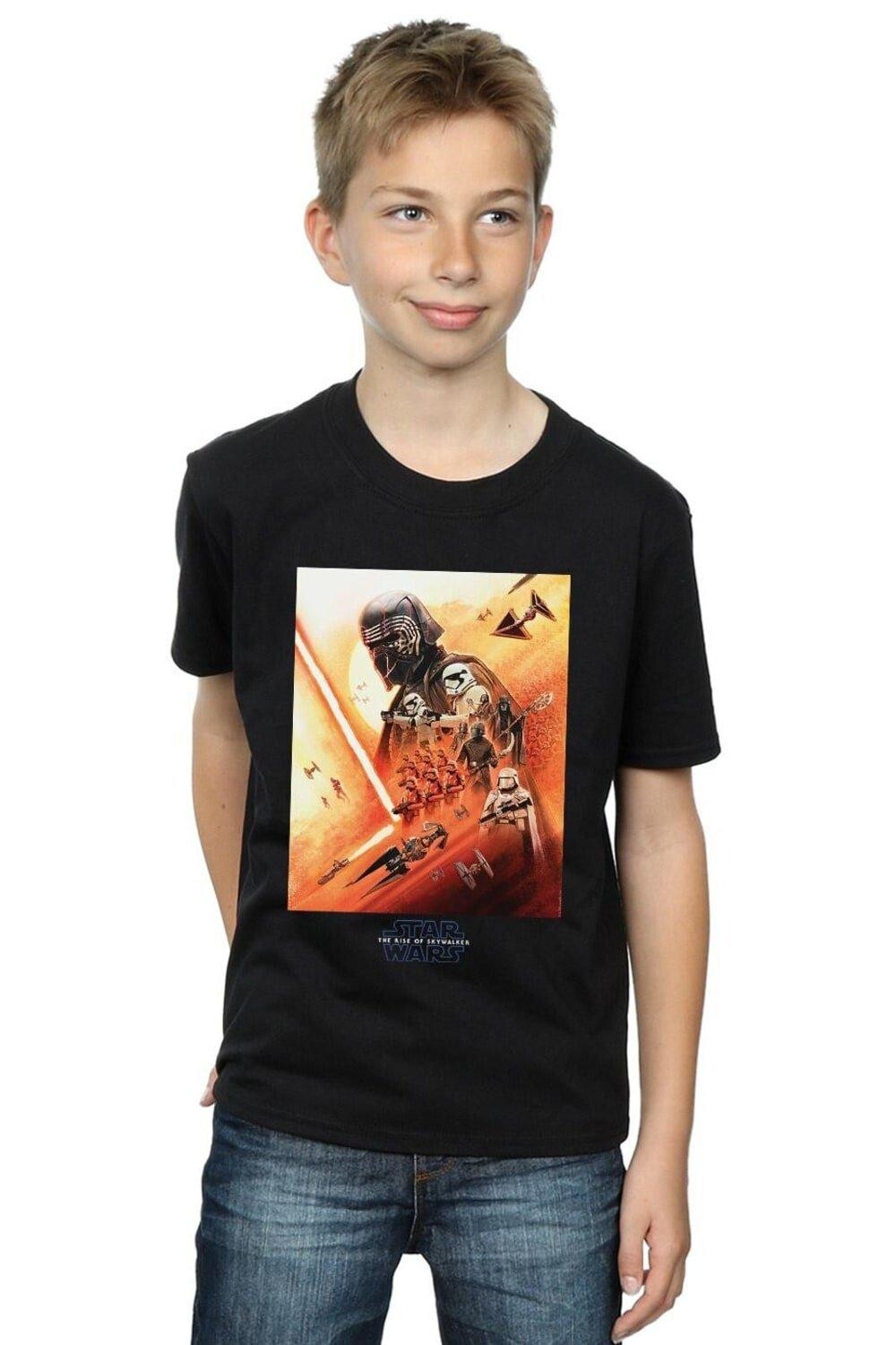

Футболка с плакатом Первого Ордена Star Wars, черный