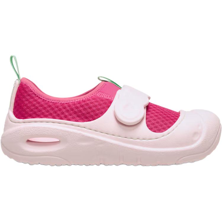 Crocs Swiftwater нескользящие износостойкие низкие детские ботинки Pink Infant And Toddler — фото 3