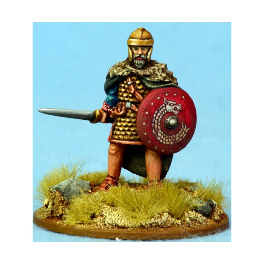 

Вестготский военачальник, Saga Miniatures (28mm)
