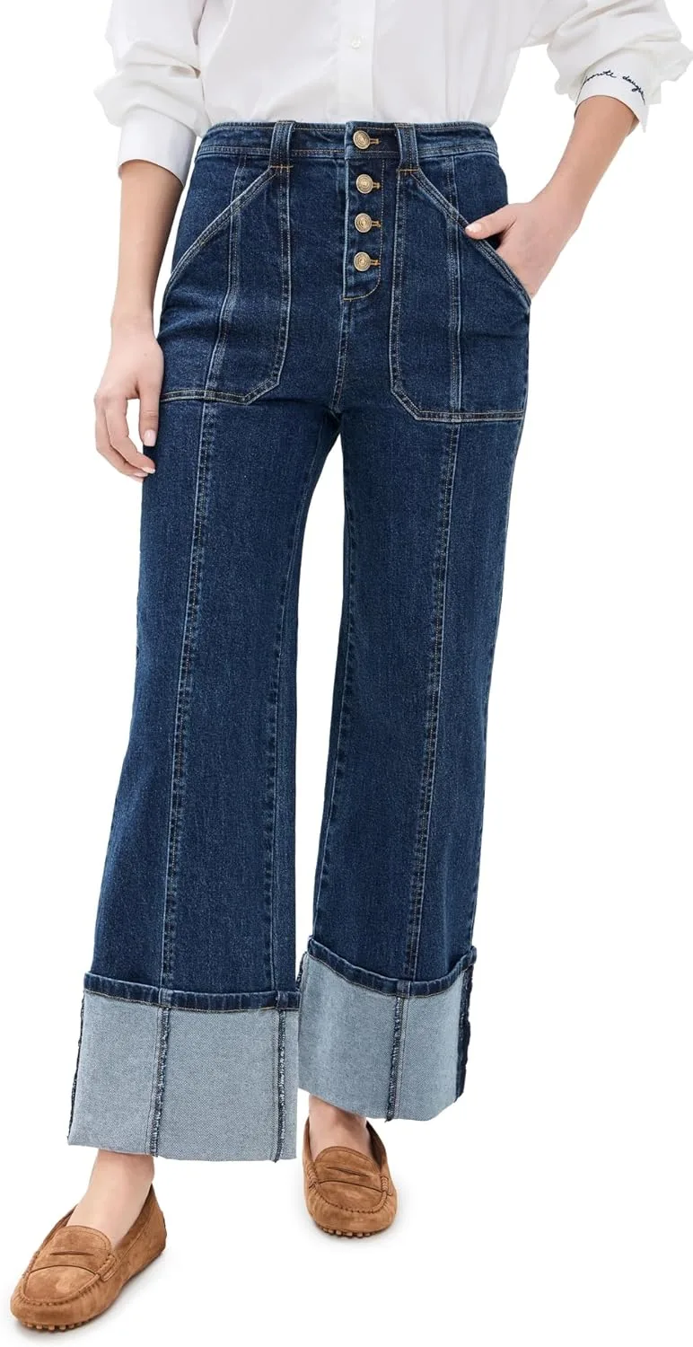 

Cinq à Sept Женские Брюки Benji с Манжетами