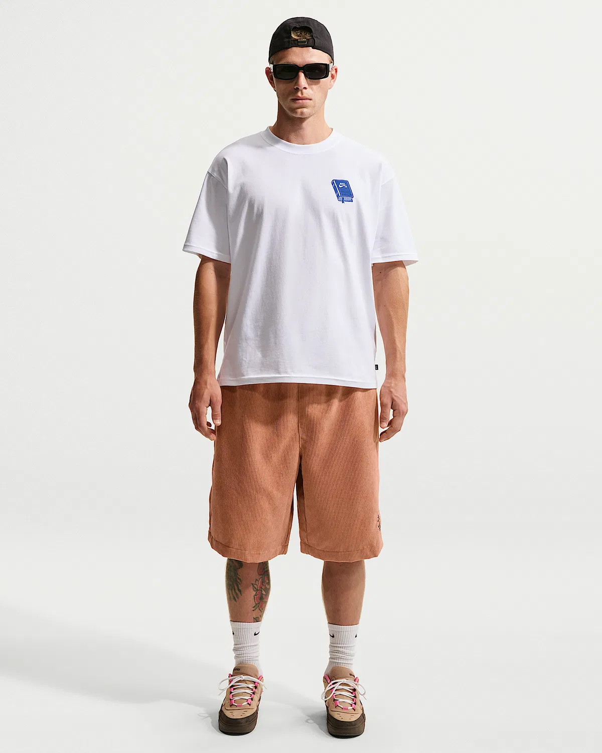 Футболка Nike SB Skate, White — фото 4