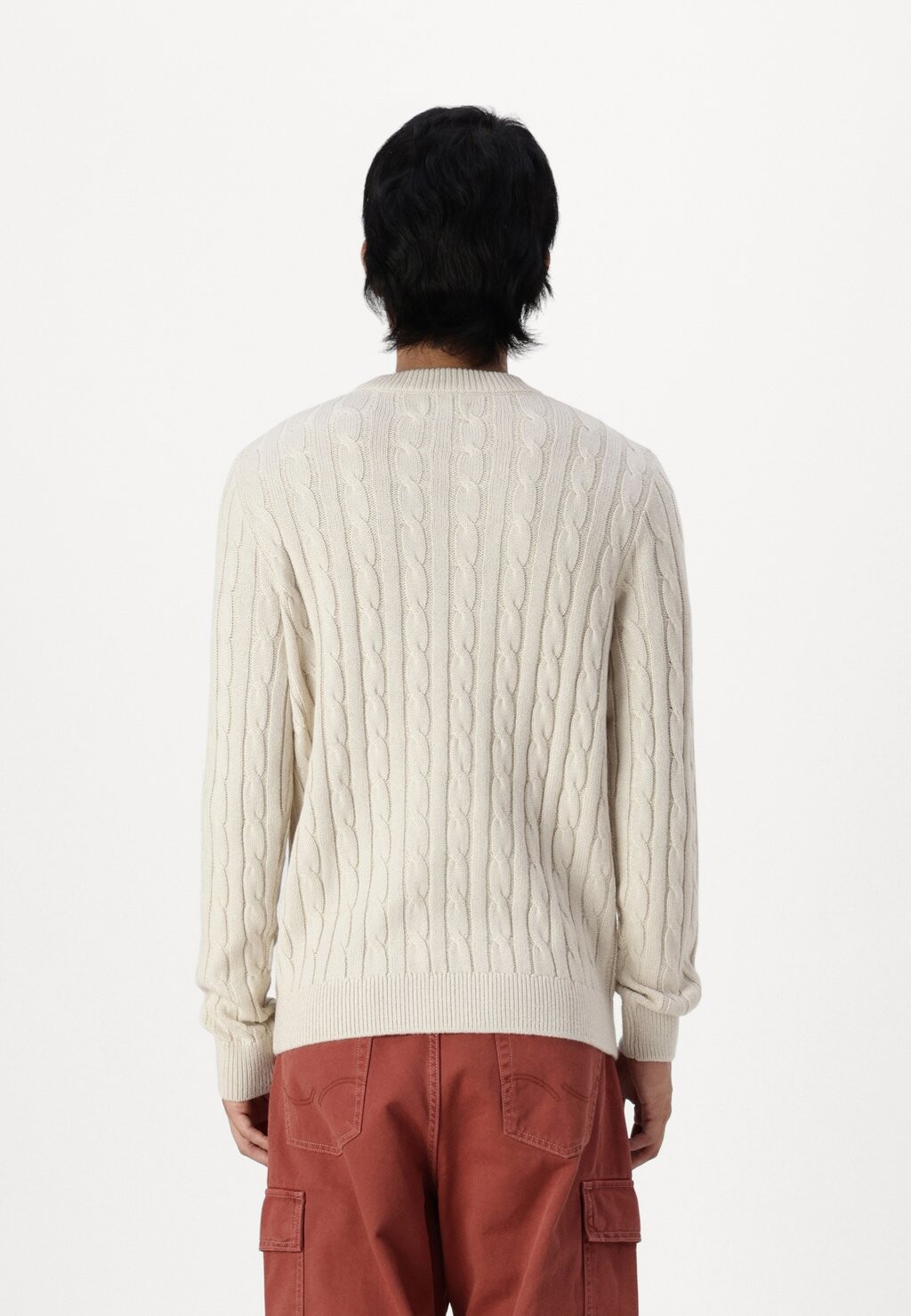 

Джемпер JJEROSS Jack & Jones, кремовый
