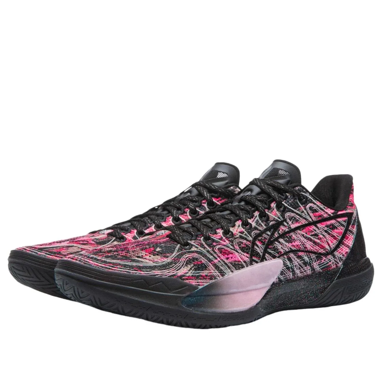 Кроссовки Li-Ning Gamma 2 'Black Pink' — фото 2