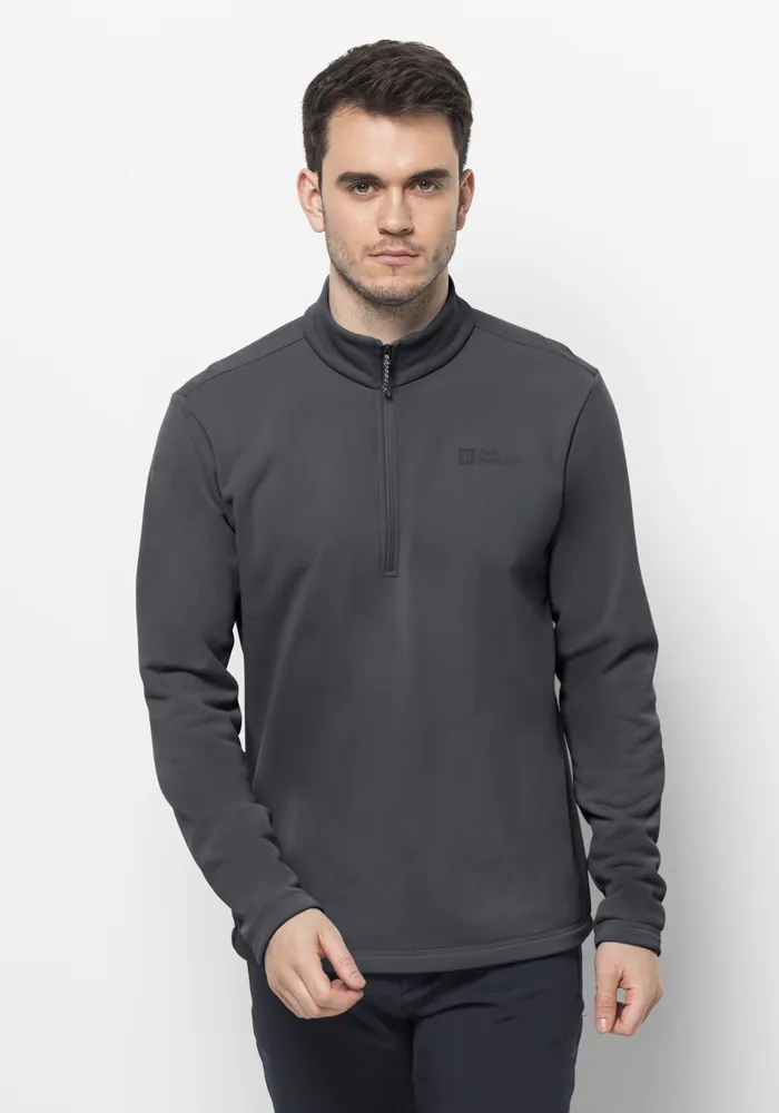 

Свитер с воротником стойкой Jack Wolfskin "BAISELBERG HZ M", цвет Ebony