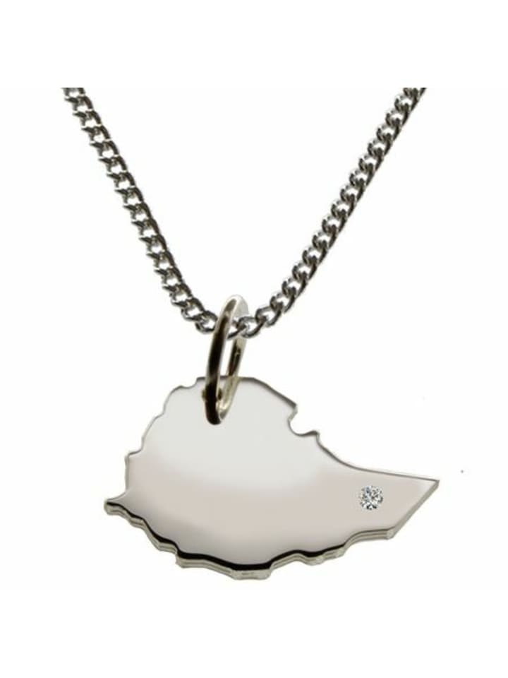 

Schmuckador Цепочка 50 см + Эфиопия с бриллиантом из серебра 925 пробы