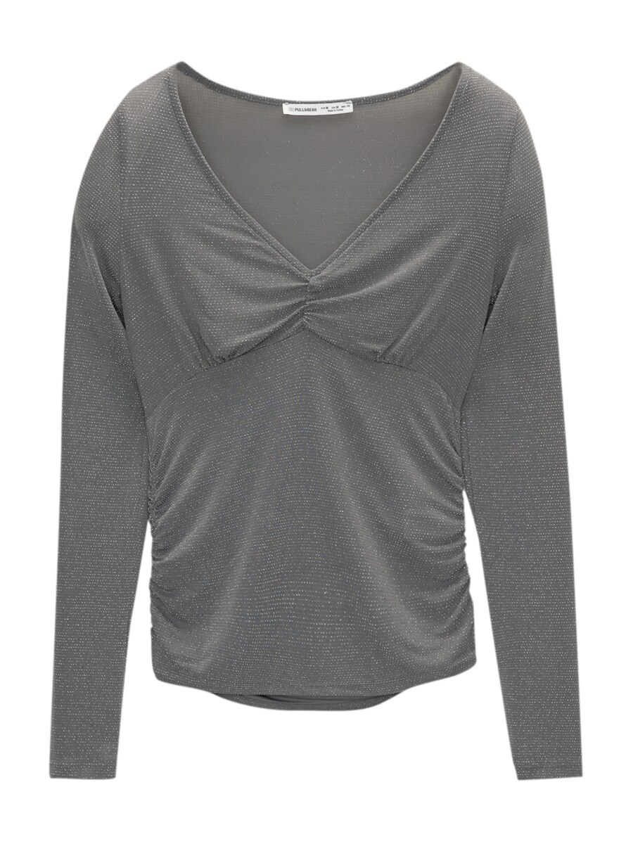 

Лонгслив Pull&Bear Pull&Bear , Smoke blue