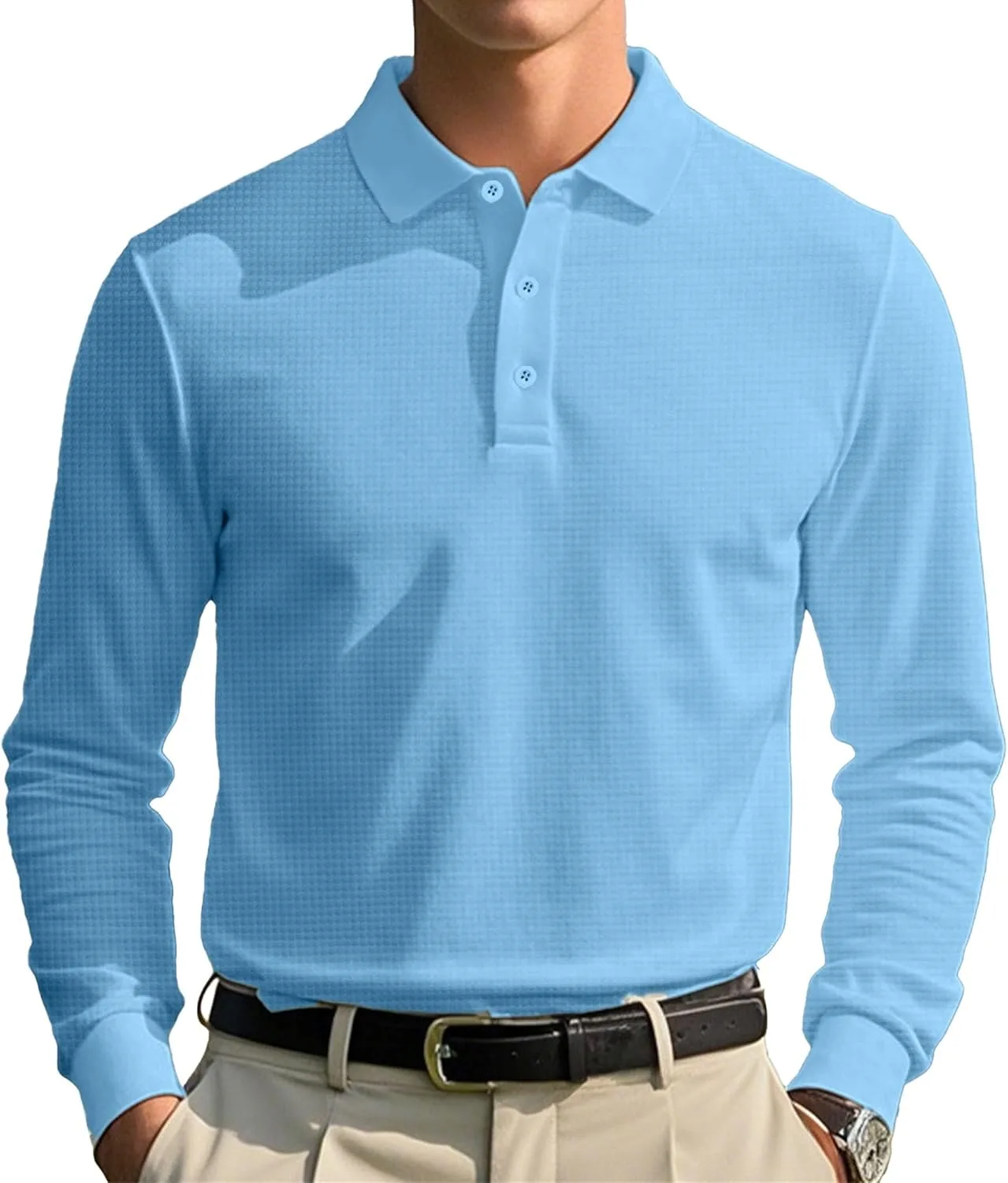 

Свитер с воротником и пуговицами для мужчин