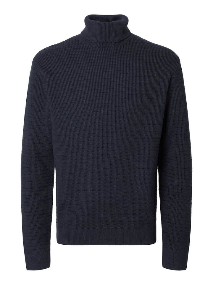 

Пуловер Selected Pullover, цвет Sky Captain
