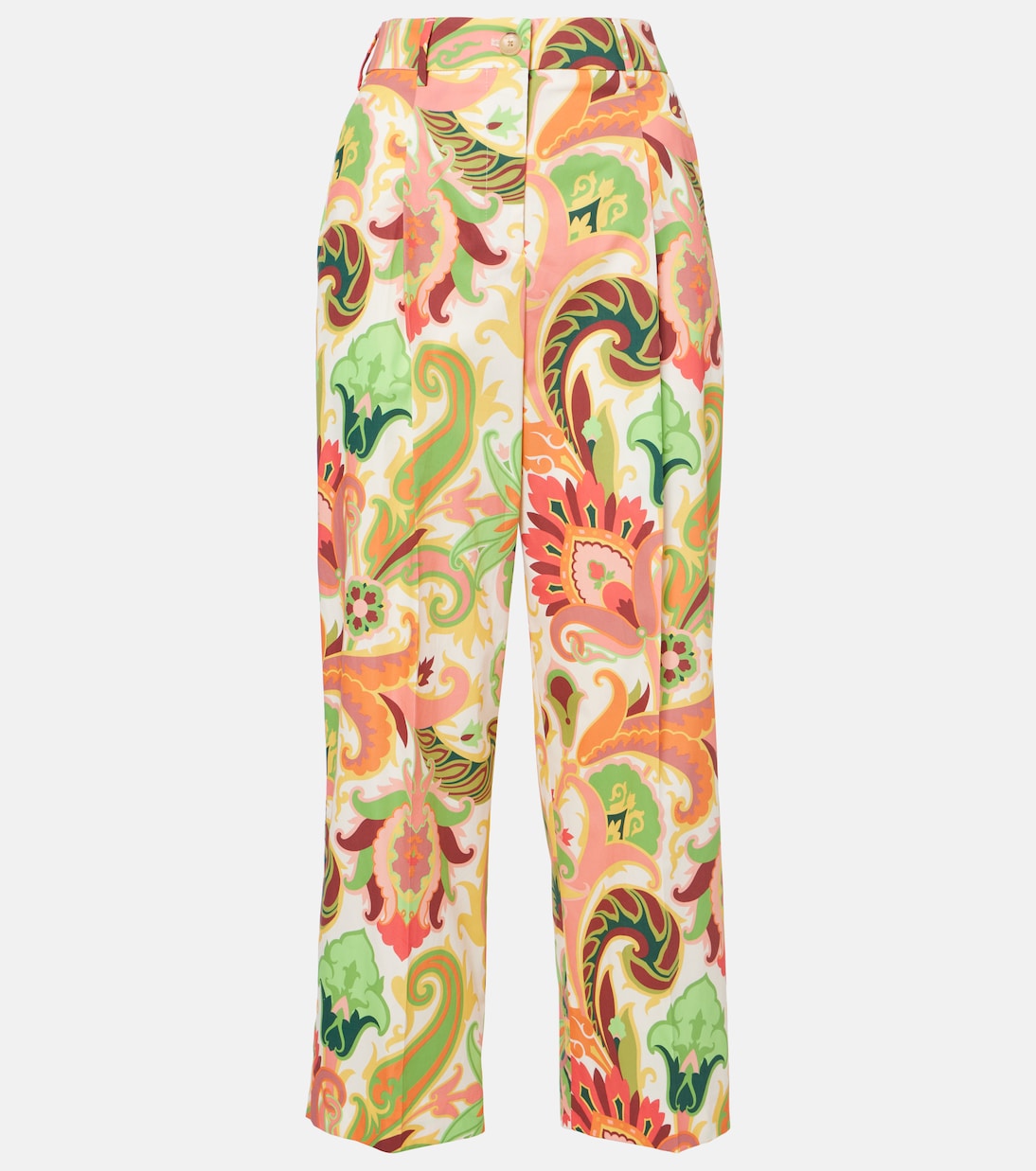 

Широкие брюки из принтованного хлопка Etro, Multicolored