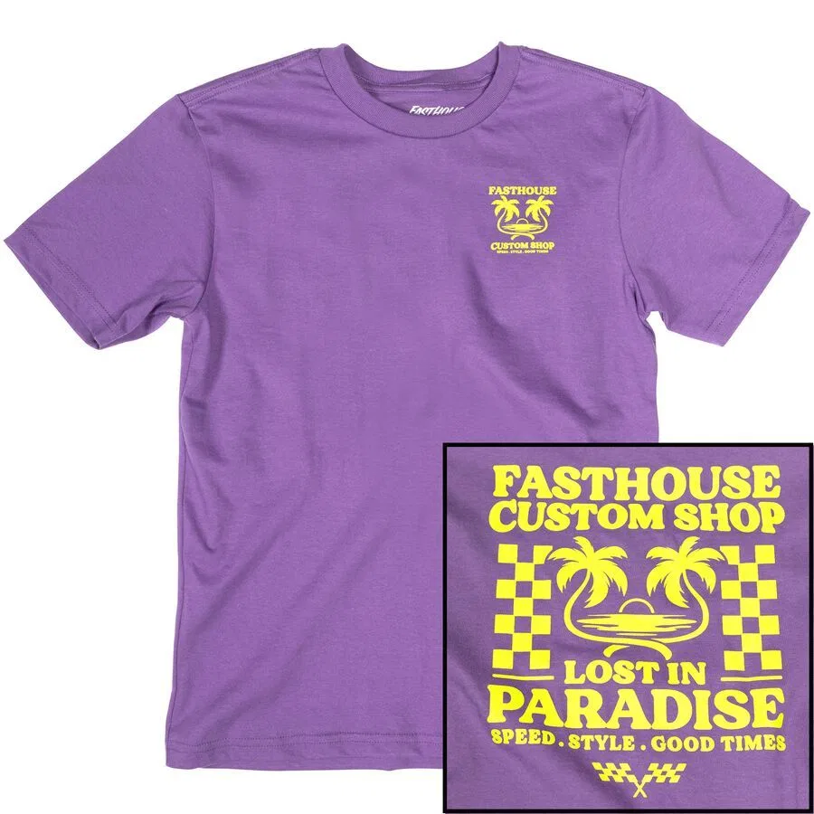 Футболка для молодежного отдыха Fasthouse, Purple Rush