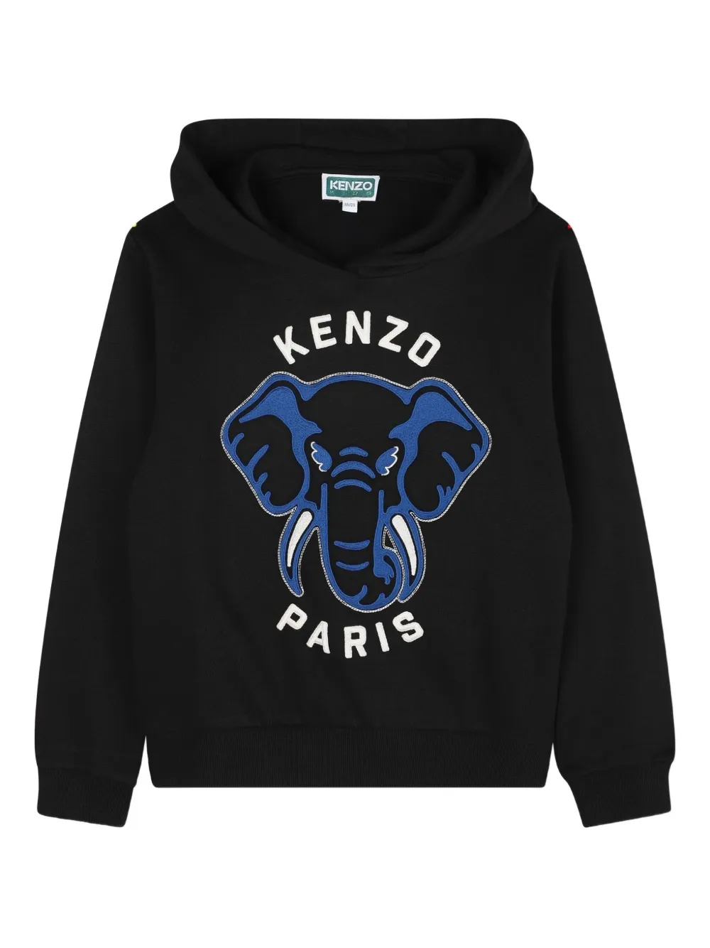 

Декорированное худи Kenzo Kids, синий