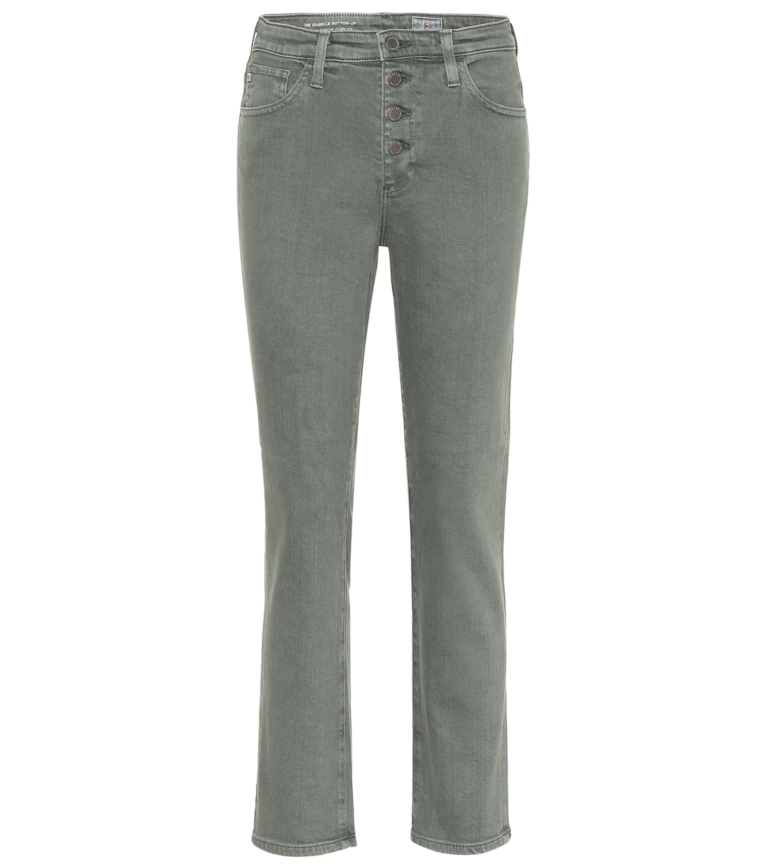 

Джинсы Isabelle прямого кроя с высокой талией AG Jeans, Fresh Thyme